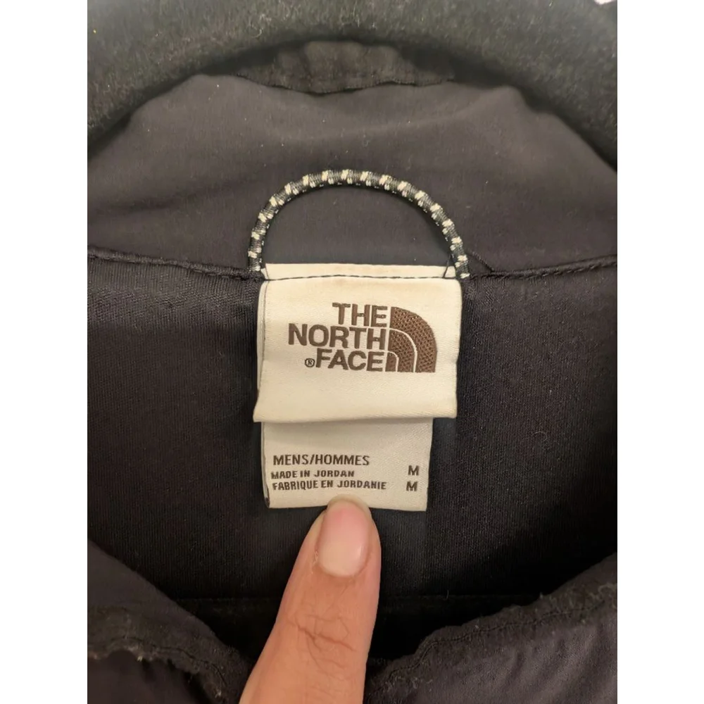 The North Face Mountain Sweatshirt Pullover Mens Lightweight Jacket M Black